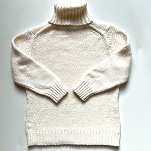 🐚Banana Republic cotton tneck sweater🐚